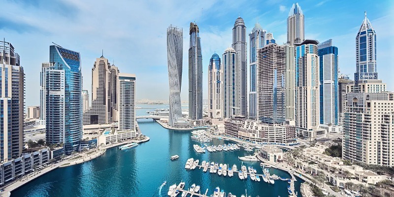 properties located around the central area of Dubai 